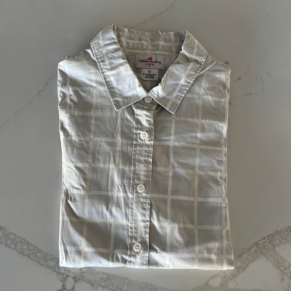 JCrew Tapered Button Down Shirt